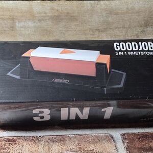 NiB  3-In-1 Goodjob Diamond Ceramic Sharpening Stone 3 Side Grit 400/1000/8000